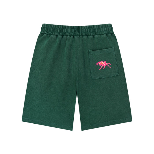 Mineral Wash Waffle Knit Shorts